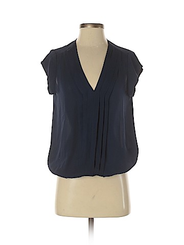 Joie Short Sleeve Silk Top (view 1)