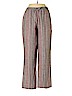 Travelsmith Burgundy Linen Pants Size M (petite) - photo 1