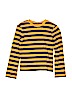 Lands' End 100% Cotton Stripes Yellow Pullover Sweater Size 7 - 8 - photo 1