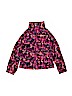 Columbia 100% Polyester Print Purple Fleece Jacket Size 7 - 8 - photo 1