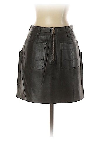 Coach Leather Skirt (view 2)