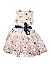 Zunie 100% Polyester Ivory Dress Size 7 - photo 2
