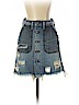 PRPS 100% Cotton Blue Denim Skirt Size 24 waist - photo 1