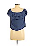 One Clothing 100% Rayon Blue Short Sleeve Top Size M - photo 2