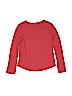 Gap Kids 100% Cotton Red Long Sleeve T-Shirt Size 8 - photo 2