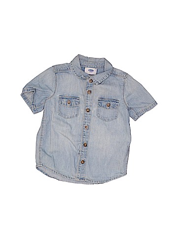 Old Navy Short Sleeve Button-Down Shirt (view 1)