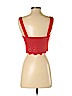 10 Crosby Derek Lam Red Sleeveless Blouse Size 2 - photo 2