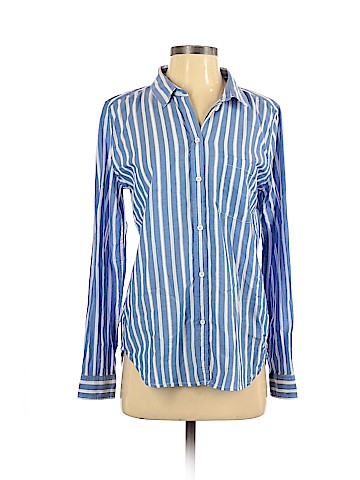 American Eagle Outfitters Long Sleeve Button-Down Shirt (view 1)