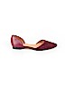 J.jill Burgundy Flats Size 8 1/2 - photo 1