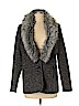 Frenchi Gray Wool Coat Size S - photo 1