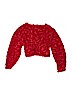 KID FASHION 100% Polyester Red Cardigan Size 10 - photo 2