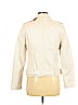 Forever 21 Ivory Faux Leather Jacket Size M - photo 2