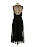 Vera Wang 100% Polyester Black Cocktail Dress Size 8 - photo 2