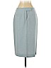 Faconnable Blue Wool Skirt Size 4 - photo 1