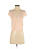 Sézane 100% Linen Pink Short Sleeve Top Size XS - photo 1