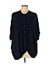 Splendid 100% Rayon Blue 3/4 Sleeve Blouse Size L - photo 1