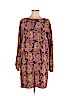 Ann Taylor LOFT 100% Polyester Purple Casual Dress Size M (petite) - photo 1