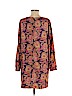 Ann Taylor LOFT 100% Polyester Purple Casual Dress Size M (petite) - photo 2