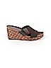 Donald J Pliner Brown Wedges Size 10 - photo 1