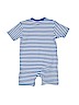 JoJo Maman Bebe 100% Cotton Stripes Blue Short Sleeve Outfit Size 6-12 mo - photo 2