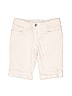 The Children's Place White Denim Shorts Size 6 - photo 1
