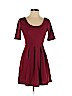 Lush Red Casual Dress Size S - photo 1