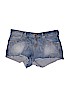 H&M Blue Denim Shorts Size 12 - photo 1