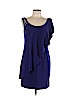 Betsy & Adam Purple Cocktail Dress Size 10 (petite) - photo 1