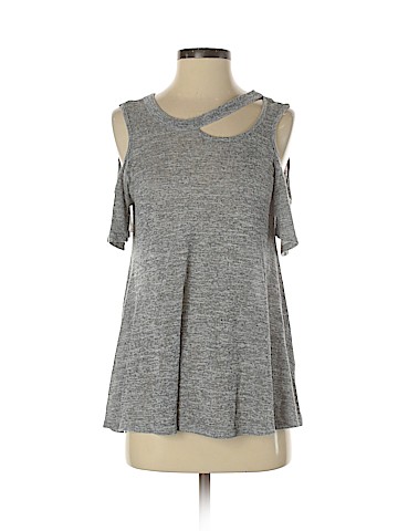 Aqua Short Sleeve Top (view 1)