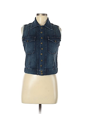 Current/Elliott Denim Vest (view 1)