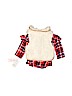Little Lass 100% Polyester Ivory Faux Fur Vest 9-12 MO / 12 MO - photo 2