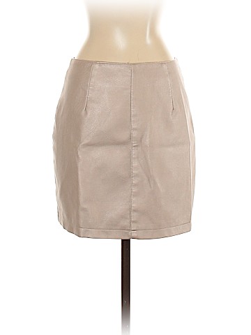 Forever 21 Faux Leather Skirt (view 2)