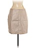 Forever 21 100% Polyurethane Ivory Faux Leather Skirt Size M - photo 2