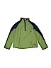 Patagonia 100% Polyester Green Fleece Jacket Size S (kids) - photo 1