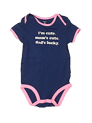 Carter's Short Sleeve Onesie (view 1)