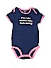 Carter's 100% Cotton Graphic Blue Short Sleeve Onesie 18-24 MO / 24 MO - photo 1