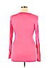 Neiman Marcus 100% Viscose Pink Long Sleeve Top Size L - photo 2