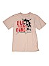 Assorted Brands 100% Cotton Graphic Tan Short Sleeve T-Shirt Size S (youth) - photo 1