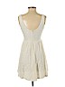 Lush 100% Cotton Ivory Cocktail Dress Size S - photo 2