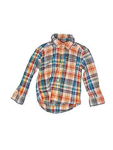 Carter's Long Sleeve Button-Down Shirt (view 1)