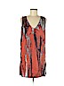 Robert Rodriguez 100% Silk Red Casual Dress Size 8 - photo 1