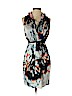 Elie Tahari Blue Casual Dress Size 4 - photo 1