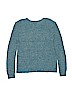 Old Navy 100% Cotton Solid Blue Pullover Sweater Size 14 - photo 2