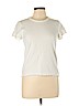 Madewell White Short Sleeve Top Size L - photo 1