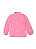 Adidas 100% Polyester Solid Pink Track Jacket Size 6X - photo 2