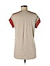 Zara Tan Short Sleeve Top Size M - photo 2