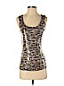 MICHAEL Michael Kors 100% Rayon Tan Sleeveless Top Size XS - photo 1