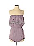 Charlotte Russe 100% Rayon Purple Romper Size S - photo 1