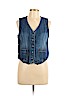 American Eagle Outfitters 100% Cotton Blue Denim Vest Size L - photo 1