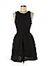 Topshop 100% Polyester Black Casual Dress Size 6 - photo 1